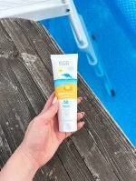 Eco Cosmetics Latte solare Neutral senza profumo SPF 50 BIO (125 ml) - con filtri minerali naturali