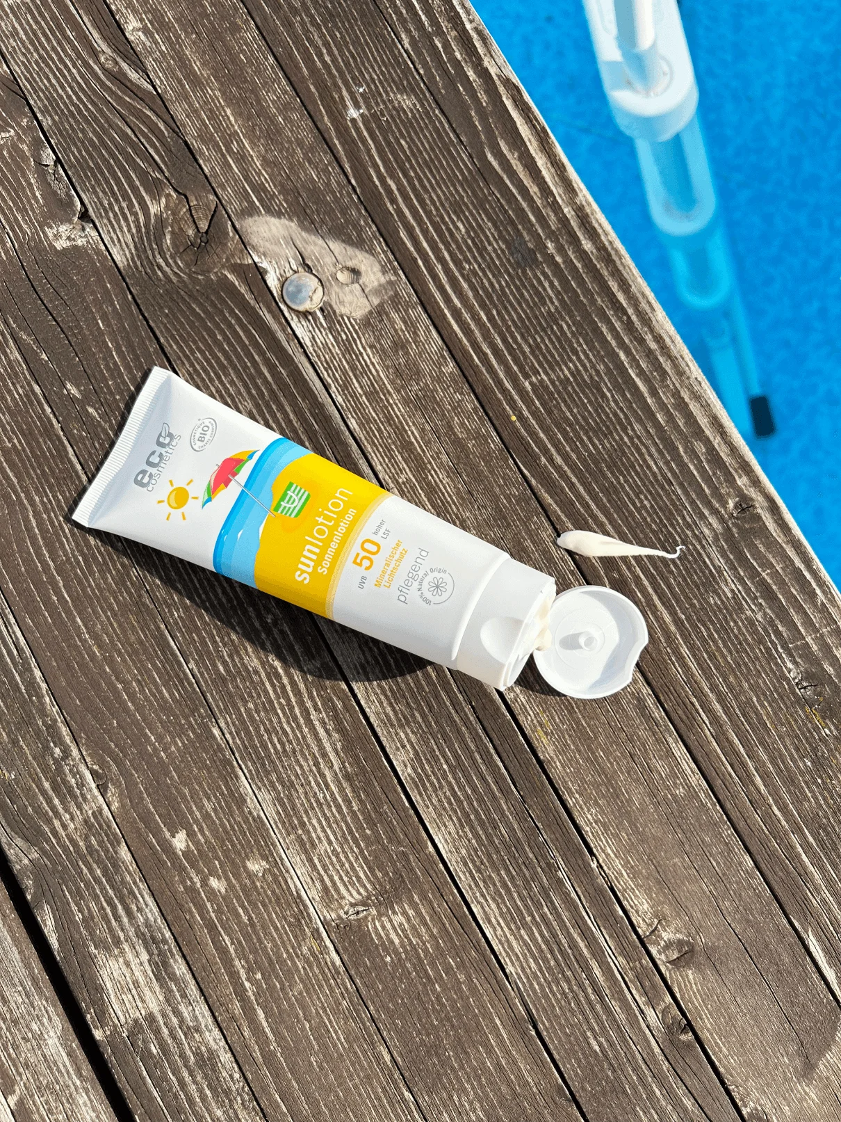 Eco Cosmetics Latte solare SPF 50 BIO (125 ml) - con filtri minerali naturali