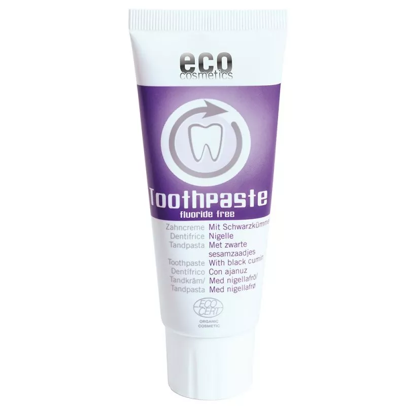 Eco Cosmetics Dentifricio biologico alla mora (75 ml) - senza fluoro