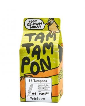 TamTampon Piccolo assorbenti (16 pezzi) - cotone organico ipoallergenico