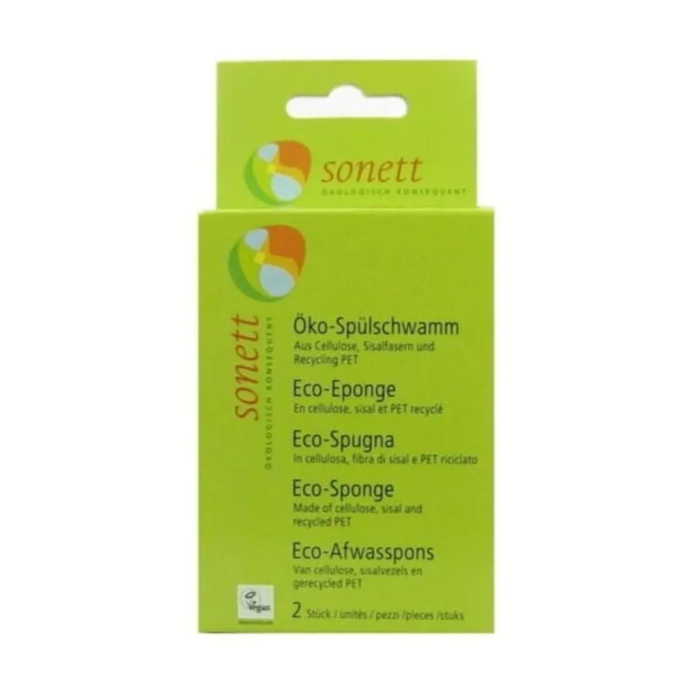 Sonett Spugna ecologica per lavaggio 2 pezzi
