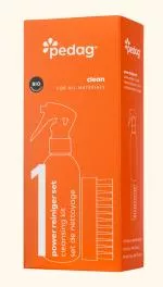 Pedag Set spazzola e schiuma detergente Power Cleaner 200 ml