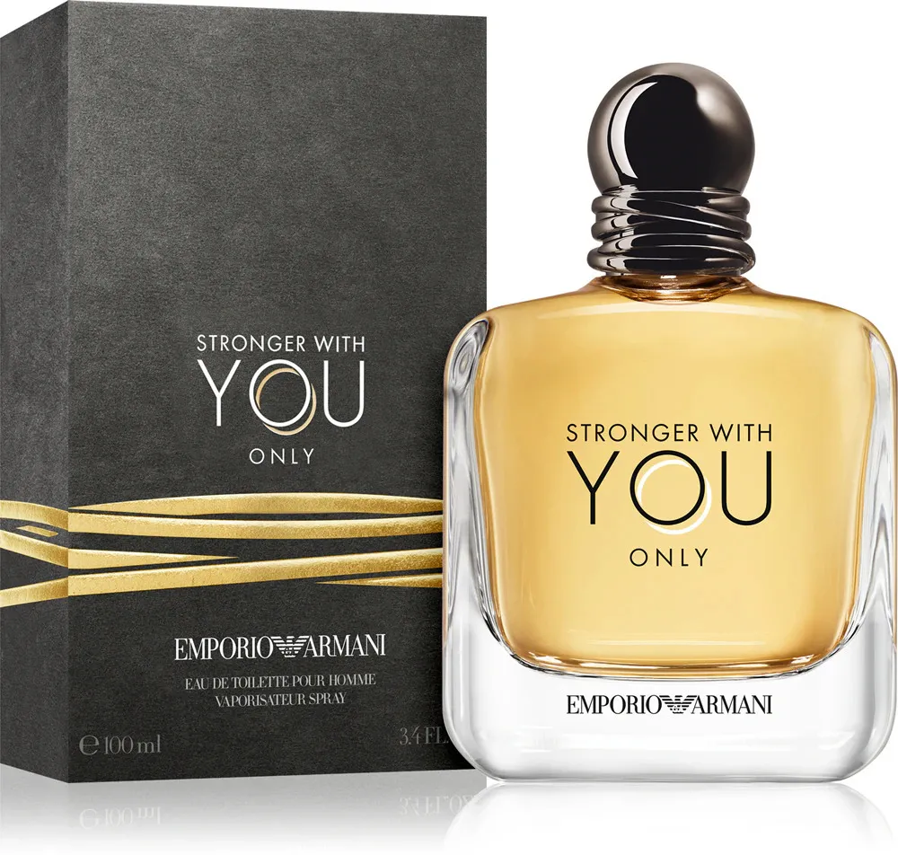 Emporio Armani Stronger With You Only Eau de Toilette da uomo 100 ml