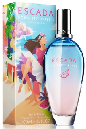 Escada Sorbetto Rosso eau de toilette per donna 100 ml