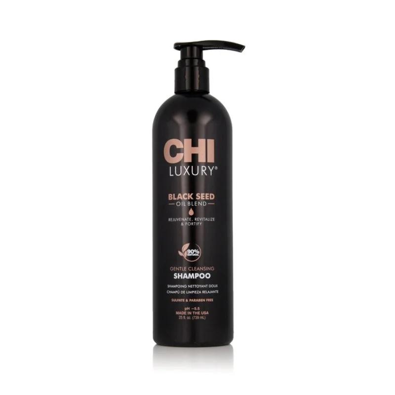 CHI Luxury Olio di Semi Neri Shampoo Detergente Delicato 739 ml