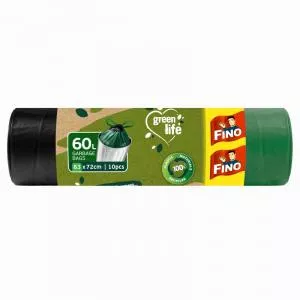 FINO Sacchetti per rifiuti a scomparsa Green Life - 60 l (10 pz)