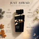 Just Aswad eau de parfum per uomo 100 ml