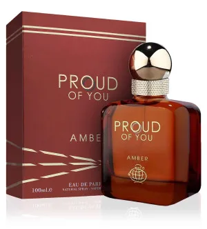 Fragrance World Proud Of You Amber eau de parfum unisex 100 ml