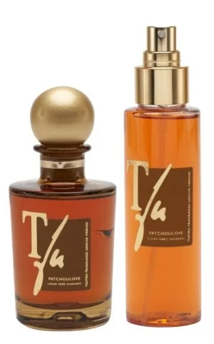 Gift Box Patchoulove Bastoncini 100 ml Profumo Ambiente + Spray 100 ml Profumo Tessuti