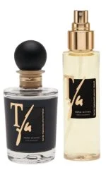 Box Nero Divino Bastoncini Ml.100 Profumo per Ambienti+Spray Ml.100 Profumo per Tessuti