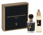 Box Nero Divino Bastoncini Ml.100 Profumo per Ambienti+Spray Ml.100 Profumo per Tessuti