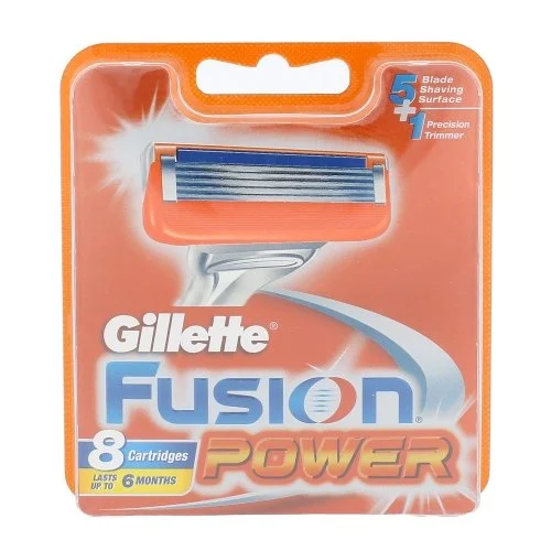 Fusion Power lame di ricambio 8 pz per uomo