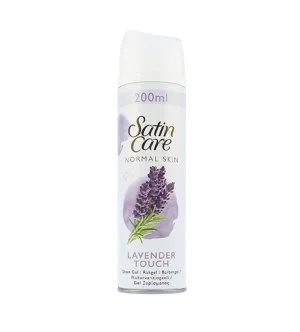 Gillette Satin Care Lavender Touch gel da rasatura per pelle normale