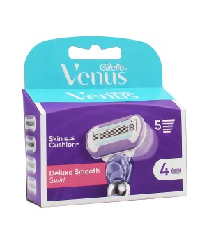 Venus Deluxe Smooth Swirl testine di ricambio 4 pezzi