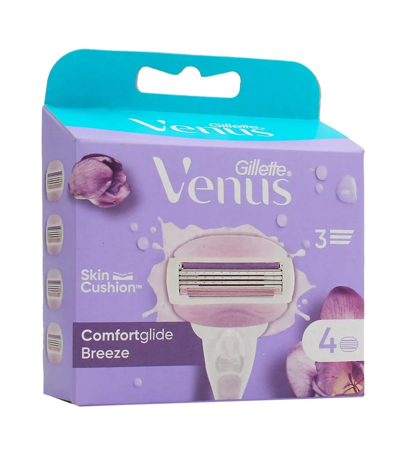 Venus Comfortglide Breeze testine di ricambio 4 pz