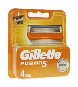 Gillette Fusion lame di ricambio 4 pezzi per uomo
