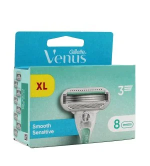 Gillette Venus Smooth Sensitive testine di ricambio 8 pezzi