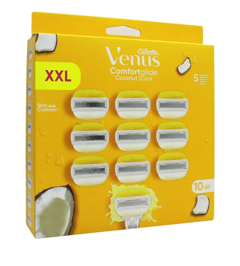 Venus Comfortglide Coconut & Olay testine di ricambio 10 pz