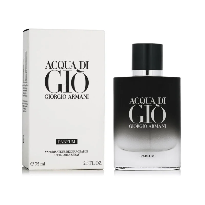 Giorgio Armani Acqua di Giò profumo ricaricabile da uomo 75 ml