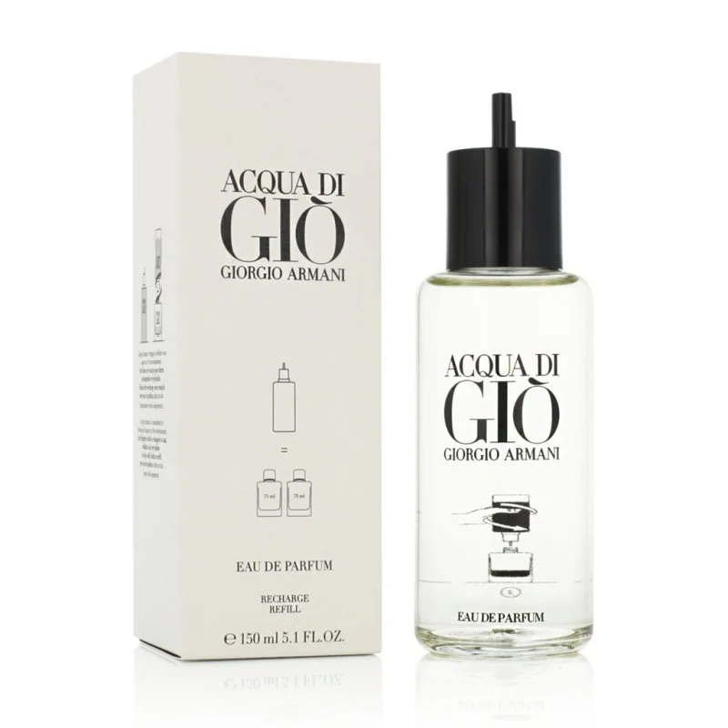 Giorgio Armani Acqua di Giò Pour Homme ricarica Eau de Parfum da uomo 150 ml