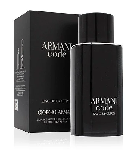 Code Eau de Parfum da uomo flacone ricaricabile 125 ml