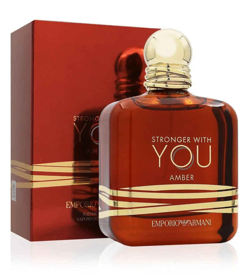 Emporio Armani Stronger With You Amber Eau de Parfum da uomo 100 ml