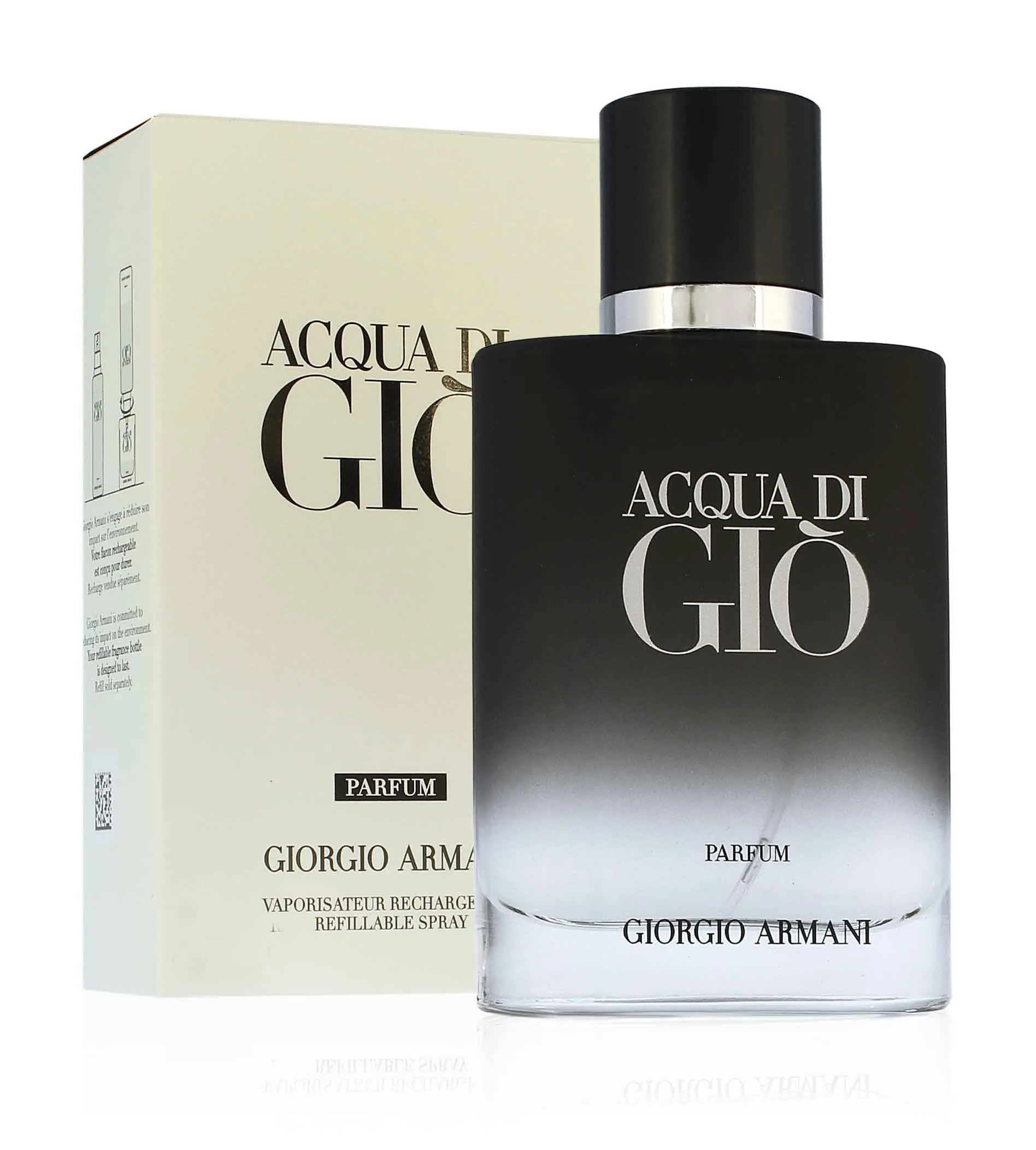 Acqua di Gio Parfum profumo per uomo 50 ml flacone ricaricabile