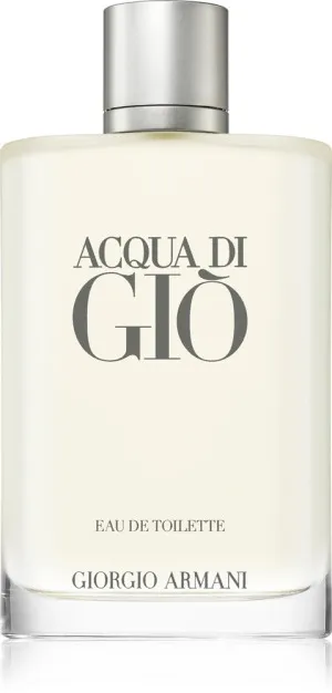Giorgio Armani Acqua di Gio Pour Homme eau de toilette per uomo 200 ml