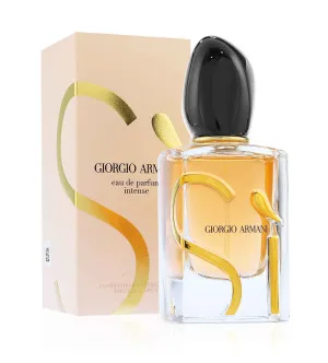 Giorgio Armani Si Intense eau de parfum per donne 50 ml flacone ricaricabile