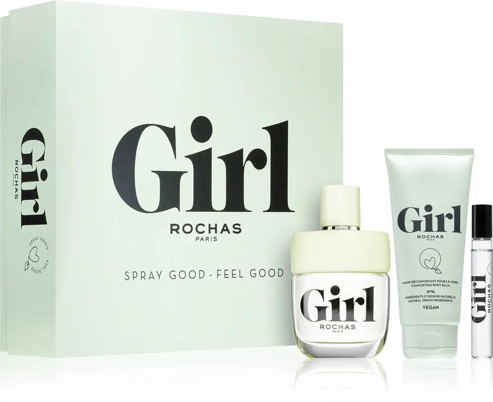 Girl EDT 100 ml + EDT MINI 7,5 ml + balsamo per il corpo 100 ml W