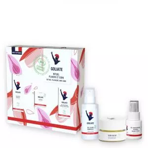 Goliate Set erotico Care & Pleasure - Ritual Pleasure & Care BIO - lubrificante, gel orgasmico e balsamo per la vulva