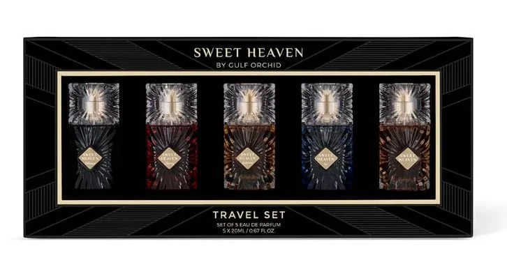 Sweet Heaven Set da viaggio Unisex 5x20 ml (Heaven, Extreme, Tob, Cherry, Ice) Eau de Parfum