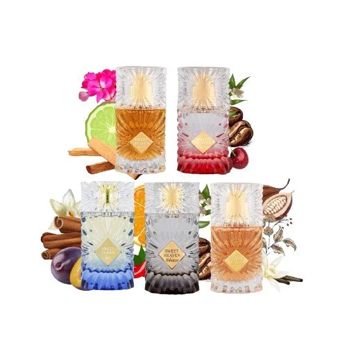 Sweet Heaven Set da viaggio Unisex 5x20 ml (Heaven, Extreme, Tob, Cherry, Ice) Eau de Parfum