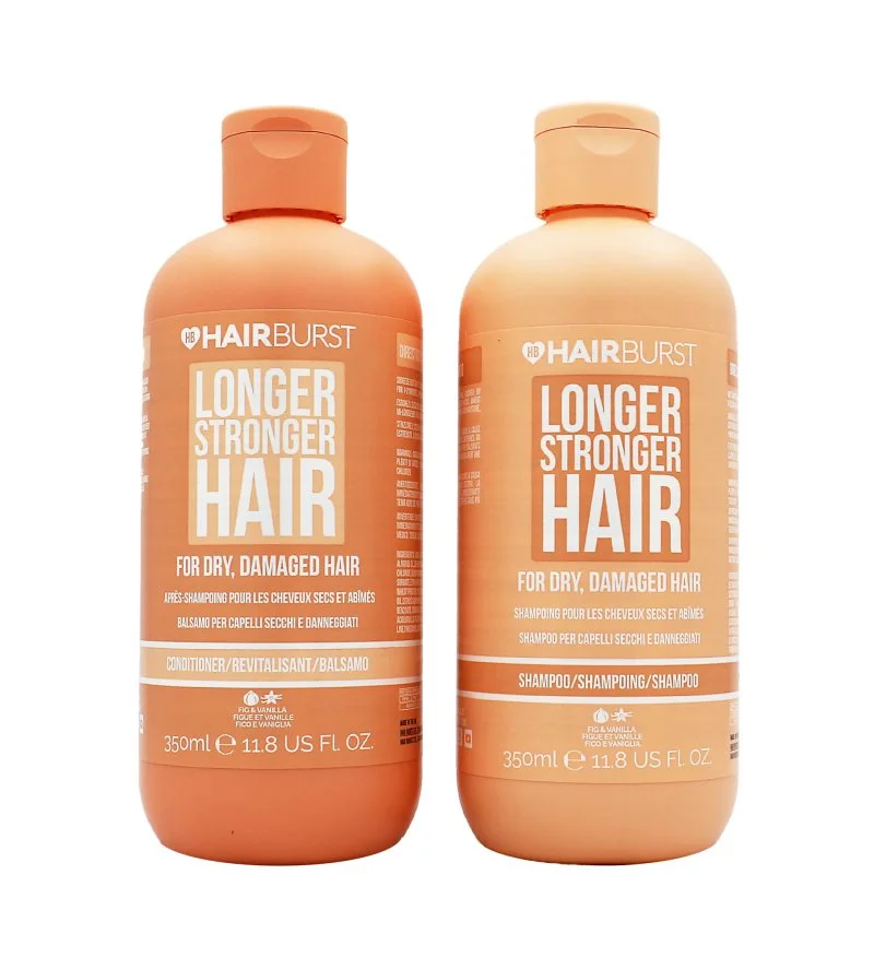 Longer Stronger Hair Dry & Damaged set per capelli secchi e danneggiati shampoo 350 ml + balsamo