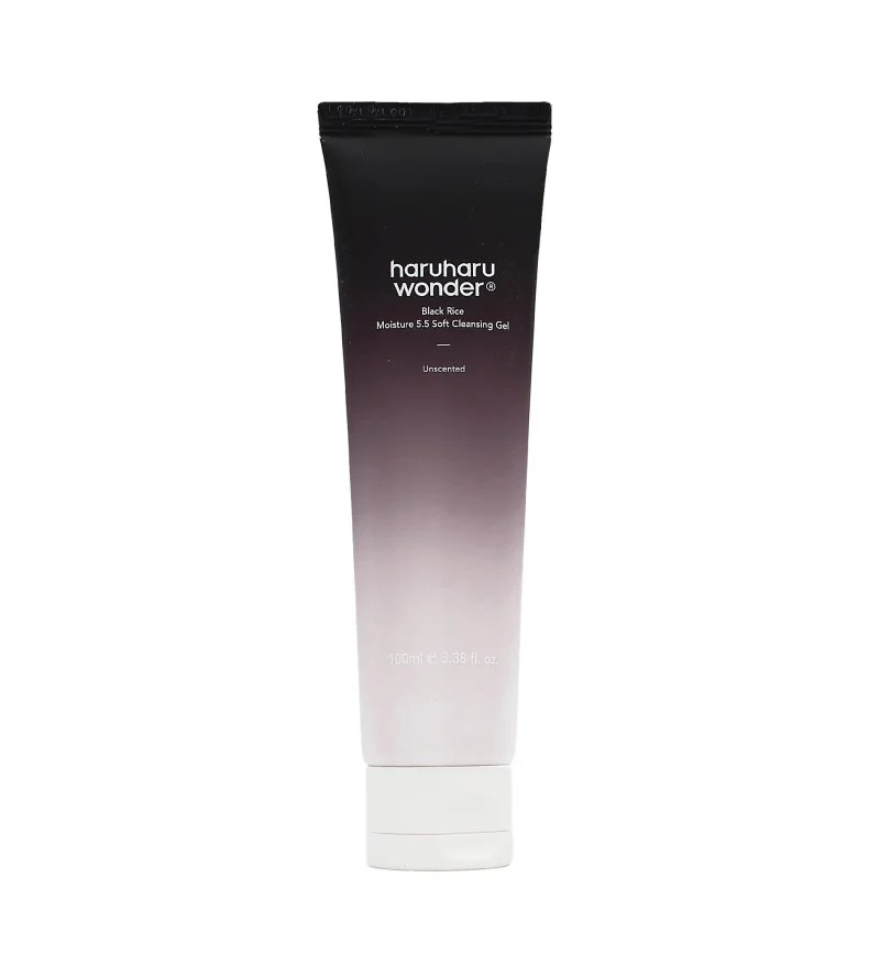 Wonder Black Rice Moisture 5.5 Soft Cleansing Gel gel detergente viso delicato con pH 5,5 100 ml