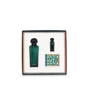 Hermès Eau D'Orange Verte EDC 100 ml + EDC MINI 7,5 ml + sapone solido 50 g UNISEX