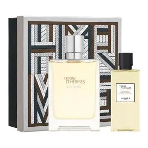 Hermès Terre D'Hermès Eau Givrée EDP ricaricabile 100 ml + SG per corpo e capelli 80 ml M