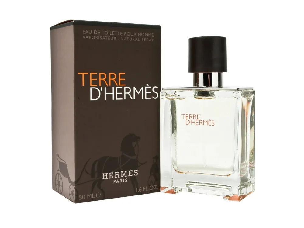 Terre d'Hermes eau de toilette per uomo 50 ml