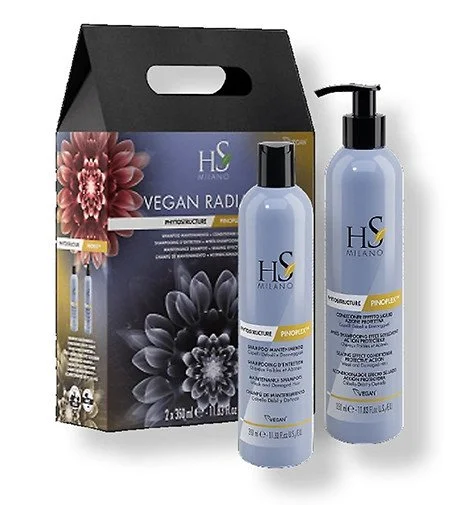 Vegan Radiance Reconstruction set Phytostructure Maintenance Shampoo 350 ml + Phytostructure Sealing Effect Conditioner