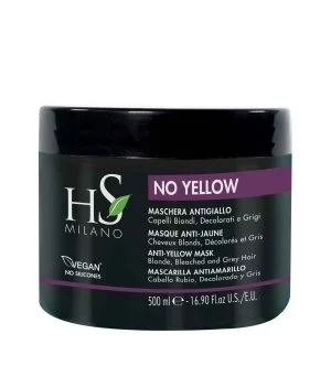 HS MILANO Anti-Yellow Mask Plus maschera neutralizzante dei toni gialli