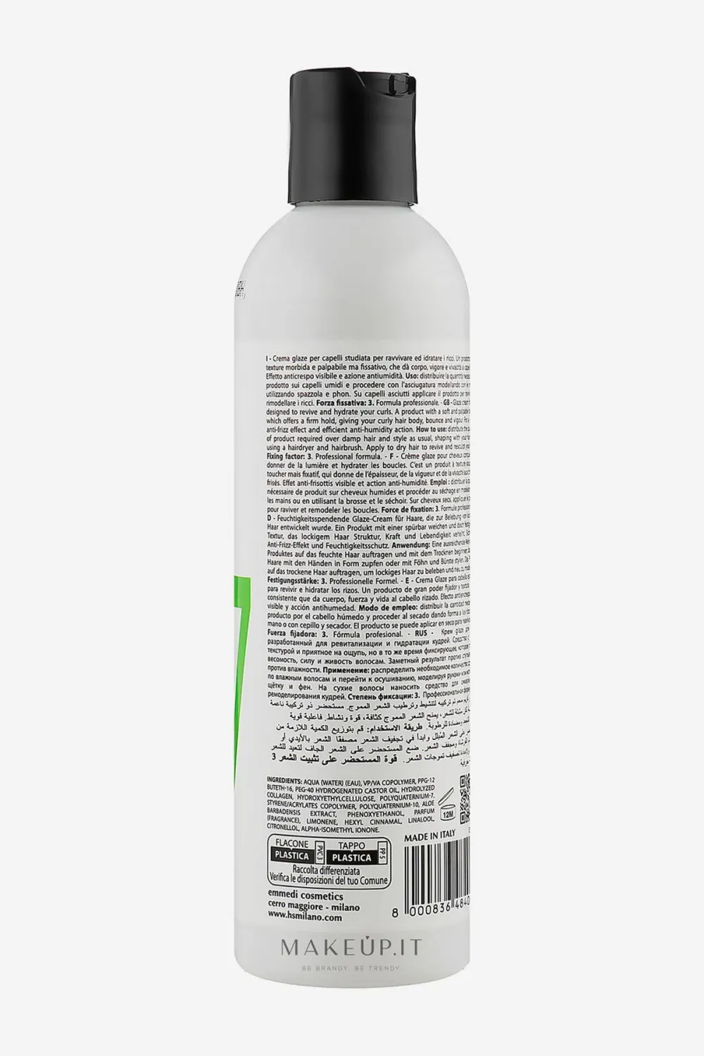 Glaze Cream Curl Activator crema per ravvivare i capelli ricci 250 ml