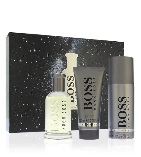 Boss Bottled cofanetto regalo Eau de Toilette 100 ml + gel doccia 100 ml + deodorante per uomo