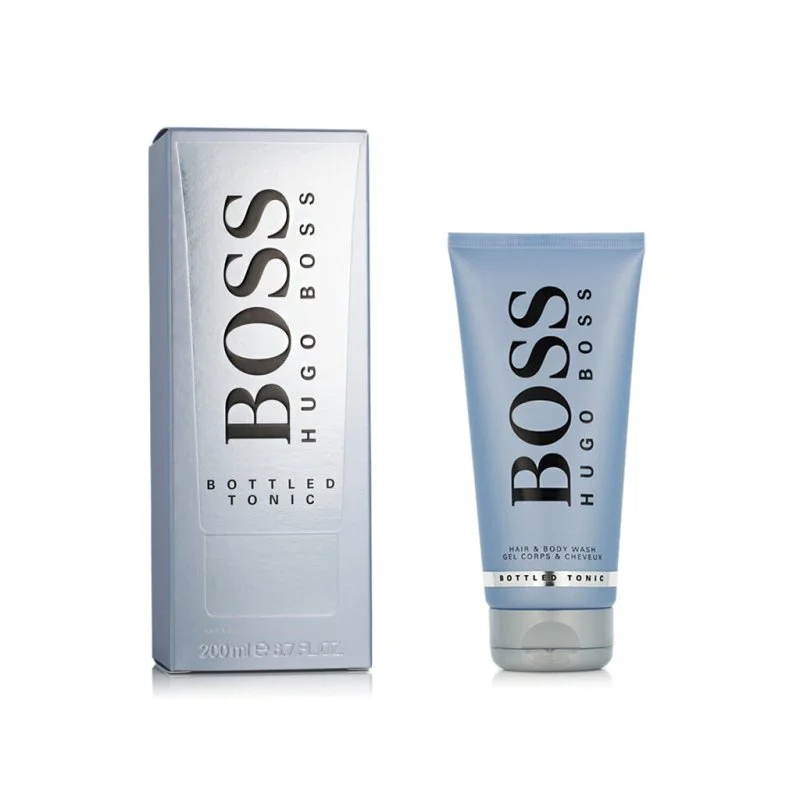 Boss Bottled Tonic gel doccia per corpo e capelli da uomo 200 ml