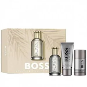 Hugo Boss Boss Bottled confezione regalo 100 ml + gel doccia 100 ml + deodorante stick eau de parfum da uomo