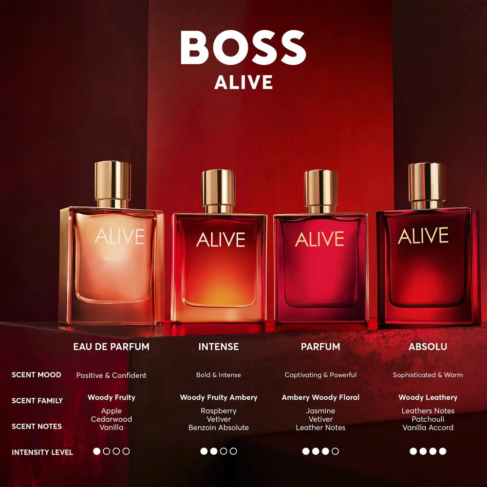 Boss Alive eau de parfum per donne 80 ml