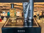Boss Bottled set regalo per uomo eau de toilette 100 ml + gel doccia 100 ml + deodorante spray 150 ml 100 ml + sprchový gel 100 ml + deosprej 150 ml