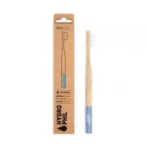 Hydrophil Spazzolino da denti in bambù (medio) - blu - 100% rinnovabile