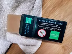 Incognito Lussuoso sapone protettivo alla citronella (100 g) - non profuma di insetti fastidiosi