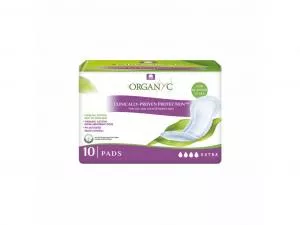 Organyc Imbottiture per incontinenza in cotone bio EXTRA - 10 pz.