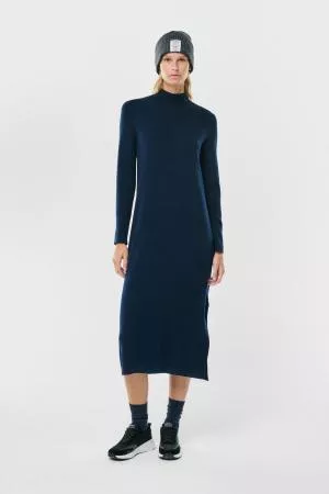 Ecoalf Inma Dress Woman Deep Navy